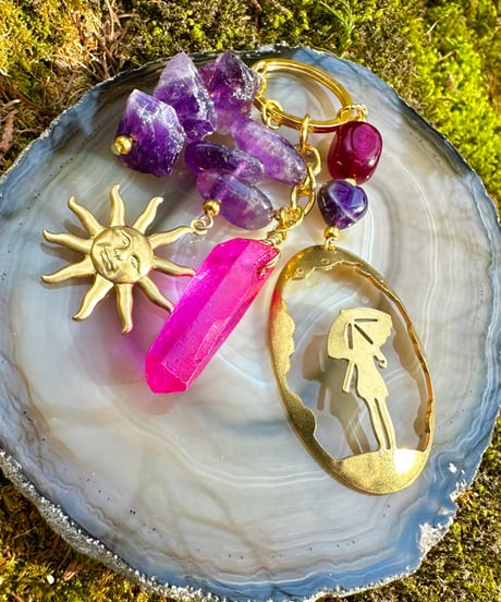 Healing Stone Keyring