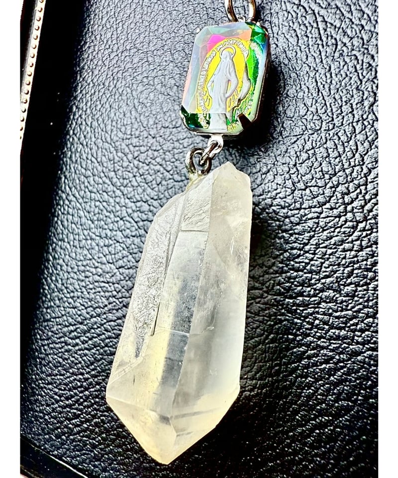 ゴールデンヒーラーレムリアンシード × vintage glass （限定1