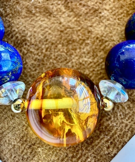 High Quality Lapis Lazuli × Amber 〔限定数本〕
