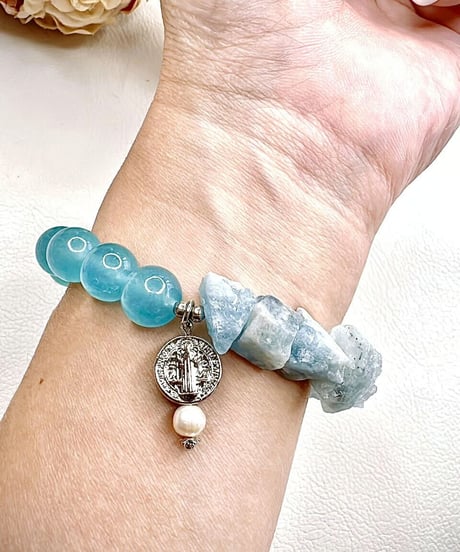 Raw Aquamarine × Aquamarine