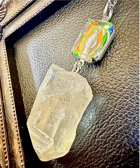 ゴールデンヒーラーレムリアンシード × vintage glass （限定１本）
