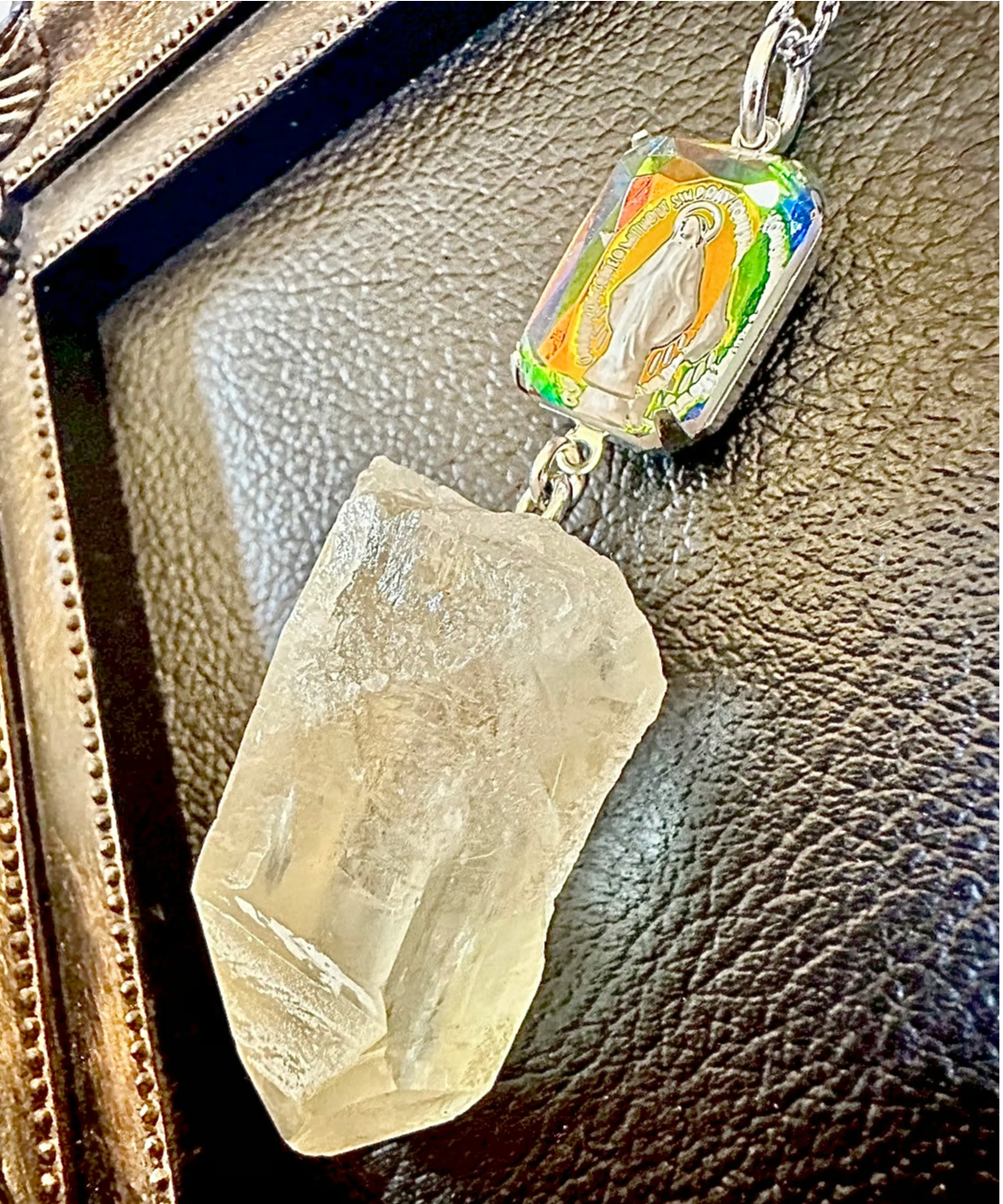 ゴールデンヒーラーレムリアンシード × vintage glass （限定1本