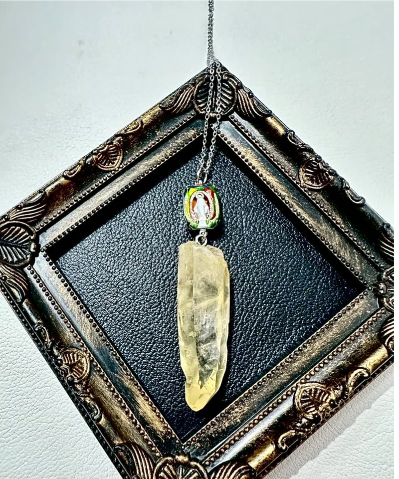 ゴールデンヒーラーレムリアンシード × vintage glass （限定1本