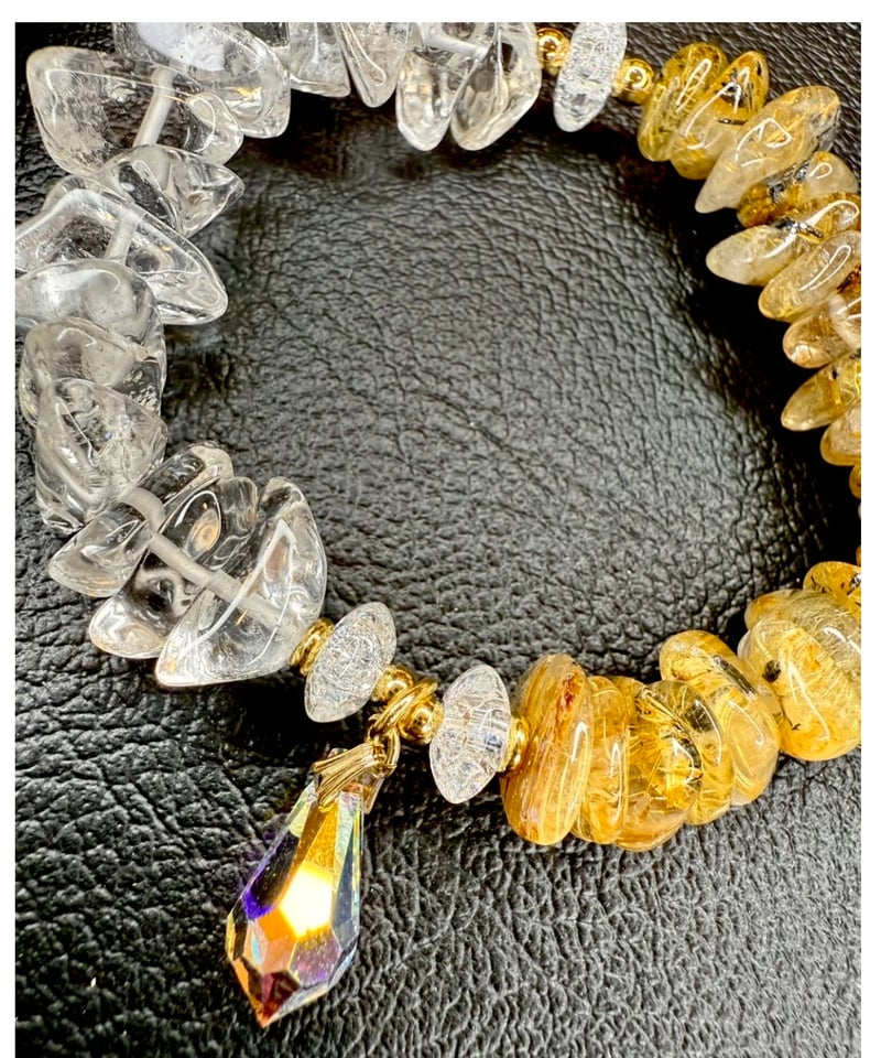 ★(カマドウマ！)クリアゴールデンルチル 15.8ミリ珠ビーズ⑮(SA+) ☆(カマドウマ！)クリアゴールデンルチル 15.8ミリ珠ビーズ⑮(SA