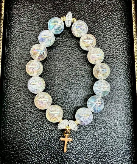 Rainbow Crackle Quartz