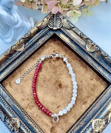 Ruby × Crackle Quartz
