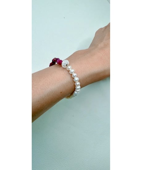 Ruby × High Quality Pearl