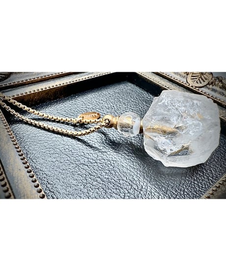 Healing Quality Bottle Pendant Necklace
