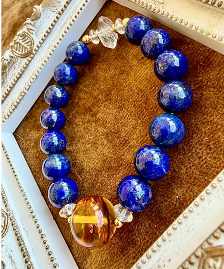 High Quality Lapis Lazuli × Amber 〔限定数本〕