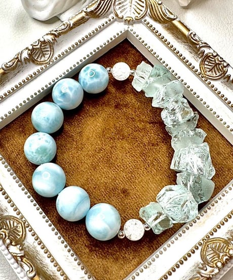 Larimar ×Cyan Crystal