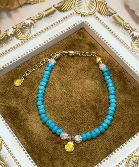 turquoise×crystal