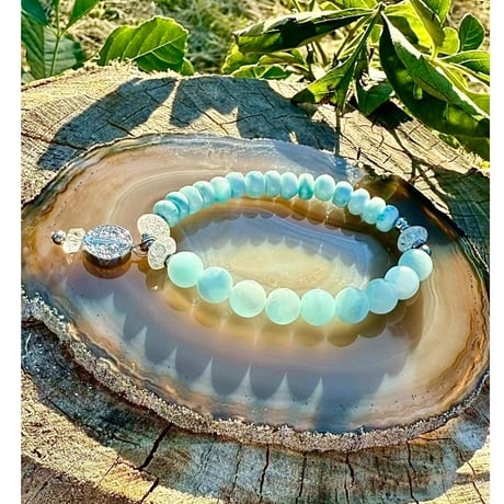 小粒》アイスラリマー 専用です♡新作 セレナイト アイスラリマー 超