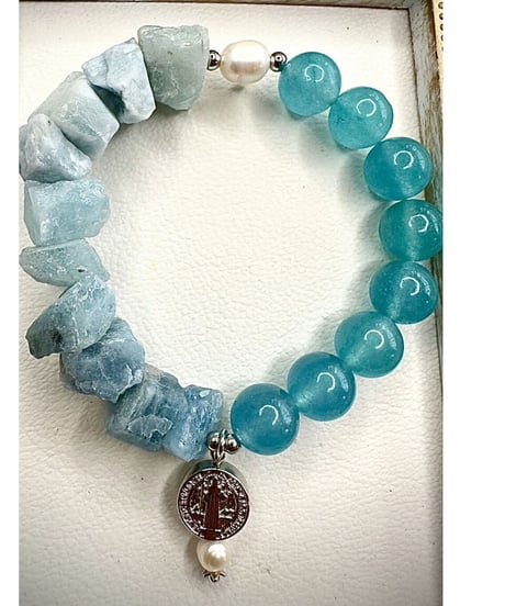 Raw Aquamarine × Aquamarine