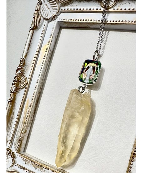 ゴールデンヒーラーレムリアンシード × vintage glass （限定１本）
