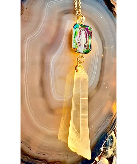 レムリアンシードクリスタル × vintage glass （限定１本）