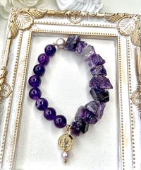Raw Amethyst × Amethyst
