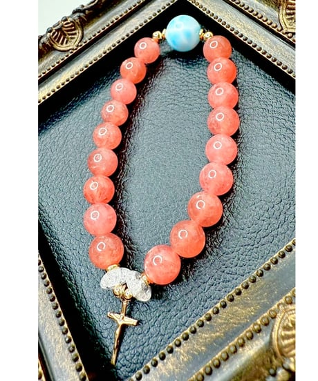 High Quality Ice Inca Rose × High Quality Larimar （限定1本）