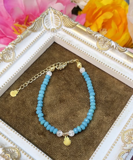turquoise×crystal