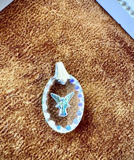 vintage galass  Angel
