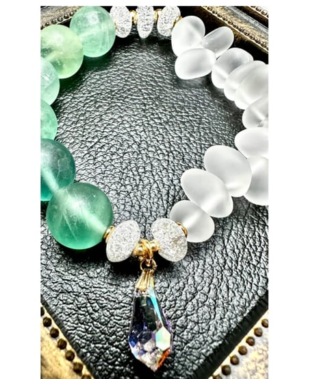Fluorite × Matte Crystal (数本限定）