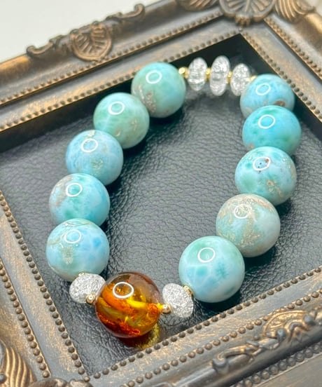 Cuprite Larimar × Amber（限定１本）