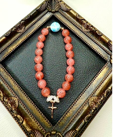 High Quality Ice Inca Rose × High Quality Larimar （限定1本）