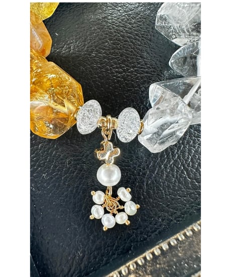 Citrine ✖ High Quality Quartz（限定数本）