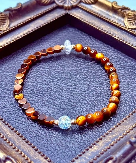 Heart Tiger Eye × Tiger Eye