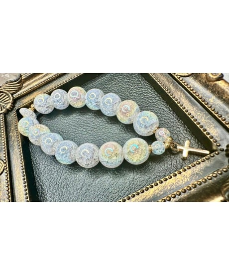 Rainbow Crackle Quartz