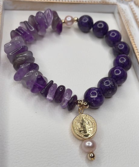 Charoite × Amethyst
