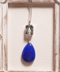 High Quality lapis lazuli × vintage glass（限定１本）