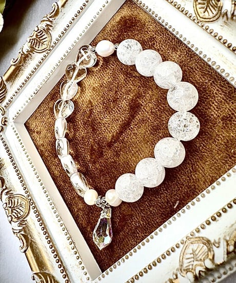 Crackle Quartz ×  Quartz