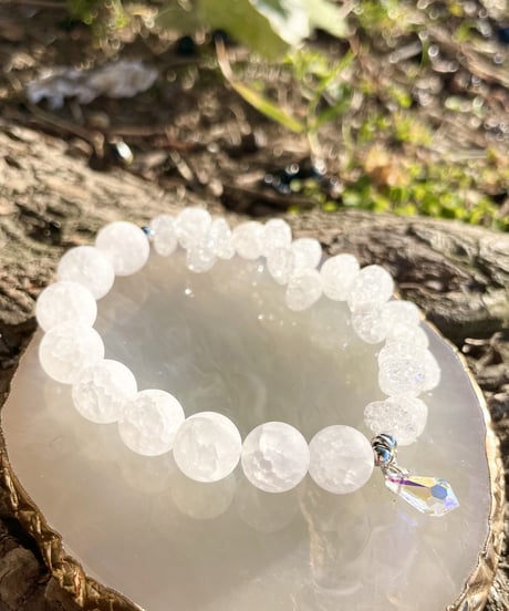 Matte Crackle Quartz × Crackle Quartz