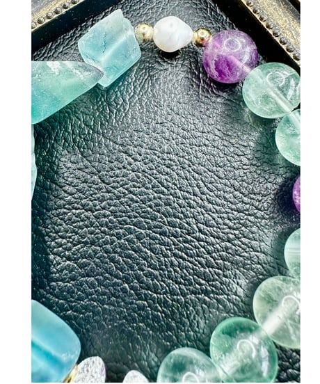 Raw Fluorite × Fluorite