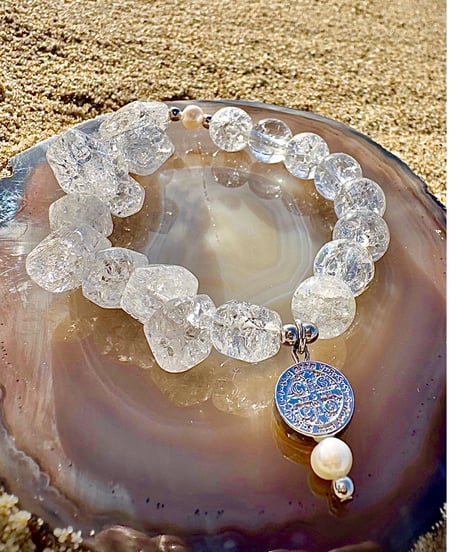 Crackle Quartz × Crackle Quartz