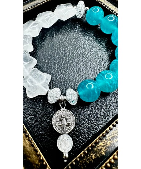 High Quality Amazonite ×  Moonstone