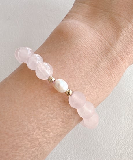 Matte Rose Quartz × Rose Quartz