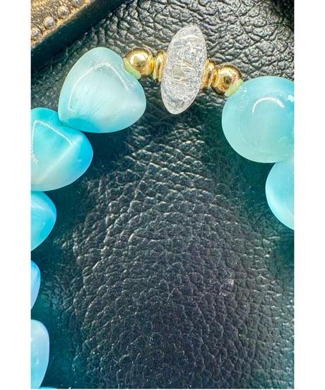 Ice Larimar heart × Ice Larimar　(限定１本)