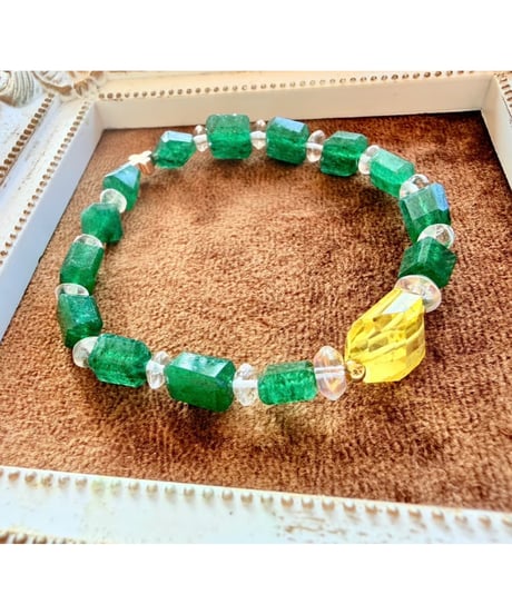 Yellow Sapphire × Green Aventurine （限定１本）