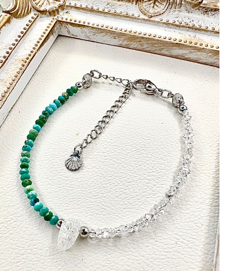 Herkimer Diamond × Turquoise