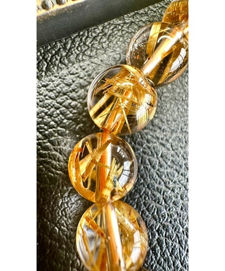 High Quality Golden Rutile Quartz （限定１本）