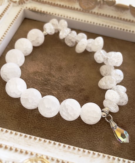Matte Crackle Quartz × Crackle Quartz