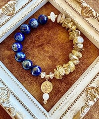 High Quality Lapis Lazuli × Golden Rutile Quartz