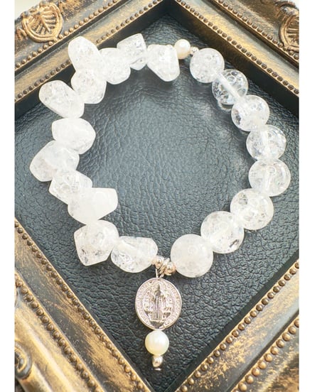 Crackle Quartz × Crackle Quartz