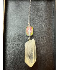 ゴールデンヒーラーレムリアンシード × vintage glass （限定１本）