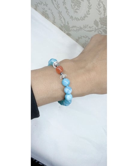 High Quality Larimar × High Quality Ice Inca Rose