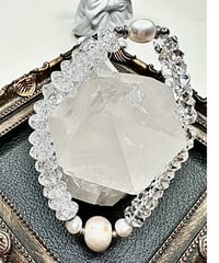 Pearl × Crackle Quartz × Clear Quartz