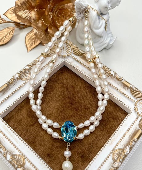 Pearl necklace（White）