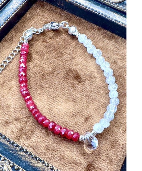 Ruby × Crackle Quartz
