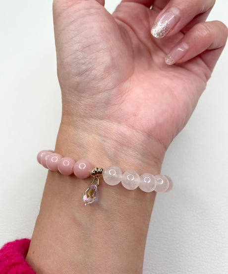 pink opal×rose quartz